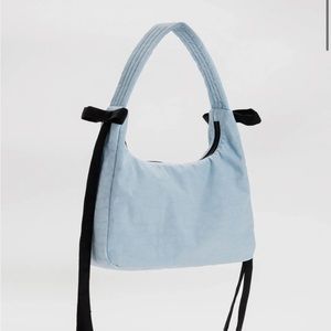 BAGGU x Sandy Liang Mini Bow Bag — Powder Blue